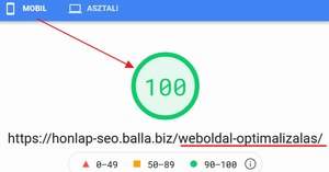 weboldal optimalizálás